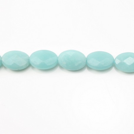 Amazonite Faceted Oval 8x10mm x 40cm