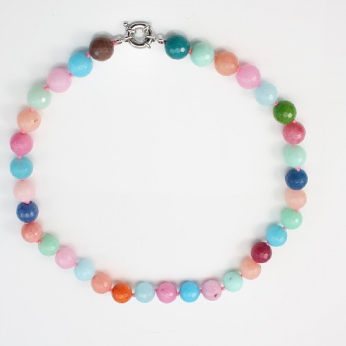 Simple Necklace jade tinted 