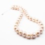 Mauve Freshwater Pearl Necklace
