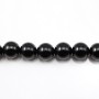 Onyx noir, ronde, 4mm x 38cm