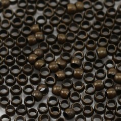 Bronze crush pearls vielli 1.5x1.0mm x 5gr