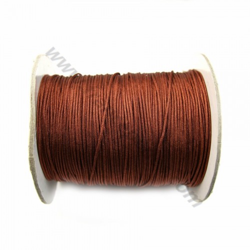 Brown thread polyester 1mm x 2m