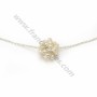 Pearl of white freshwater pearls, in size of 13-14mm x 1pc