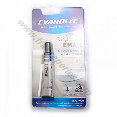 Cyanolit glue, white enamel special glue x 1pc