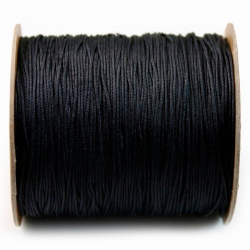 black Thread polyester 1mm X 120 m