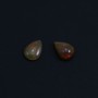 Cabochon opale ethiopian goutte 12x16mm x 1pc