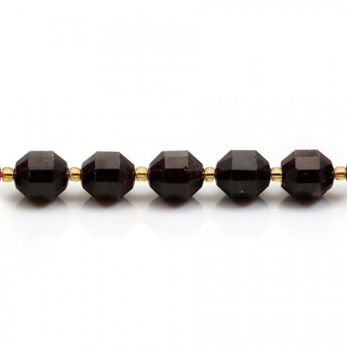 Rose quartz round beads on thread 6mm x 40cm 