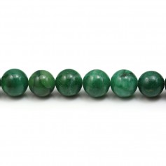 Jade verdita redondo 8mm x 38cm