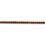 Diaspro rosso rotondo 2 mm x 39 cm