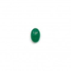 Cabochon di avventurina verde, qualità A+, forma ovale, 4 * 6 mm x 1 pz