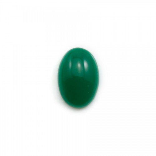 Cabochon d'aventurine verte, qualité A+,de forme ovale, 9*13mm x 1pc