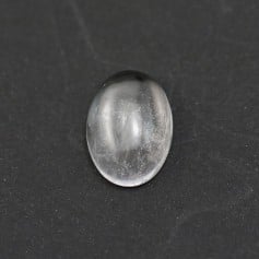 Bergkristall-Cabochon, oval, 10x14mm x 2pcs