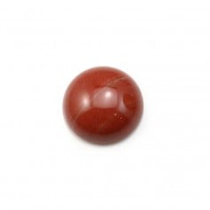 Cabochon jaspe vermelho, forma redonda, 12mm x 2pcs