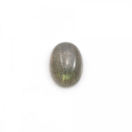 Labradorit-Cabochon, ovale Form, 9x12mm x 2Stk