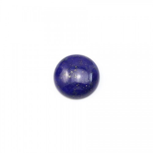 Cabochon of lapis lazuli round 8mm x 1pc