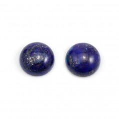 Cabochon lapis-lazuli rond 14mm x 1pc