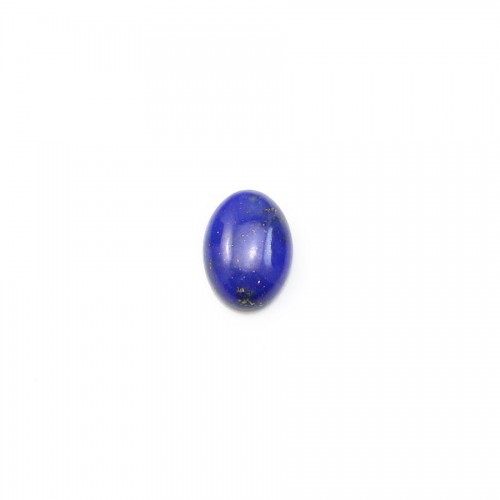 Cabujón ovalado de lapislázuli 5x7mm x 1pc