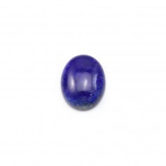 Lapis lazuli cabochon oval 8x10mm x 1pc