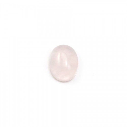Cabujón de cuarzo rosa, forma ovalada, 7 * 9mm x 4pcs
