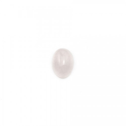 Cabochon de quartz rose, de forme ovale, 5 * 7mm x 4pcs