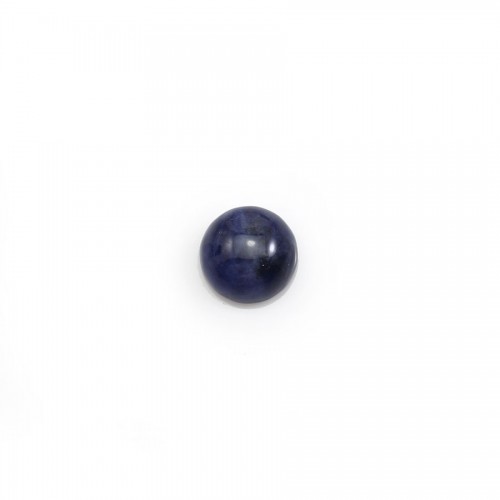 Blauer Sodalith-Cabochon, runde Form, 6mm x 5pcs