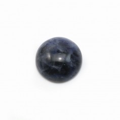 Cabochon sodalite azul, forma redonda, 12mm x 2pcs