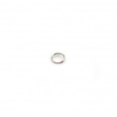 Doppelte, runde Ringe aus 925er Silber, 3 * 0.3mm x 20Stk