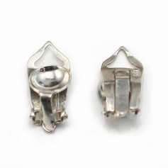 Clip per perle all'orecchio, argento 925 8-12 mm x 2 pz
