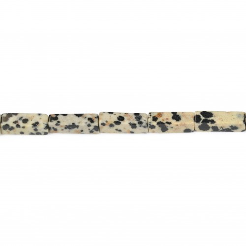 Dalmatiner Jaspis, rechteckig 4x13mm x 40cm