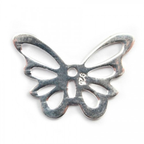 Divisorio a forma di farfalla in argento 925 13x18 mm x 1 pz