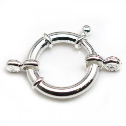 Silver 925 Spring Clasp 20mm x 1pc
