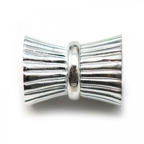 Fecho magnético em prata 925 22,5x15,50mm x 1pc