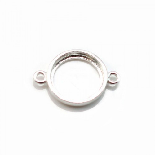 Spacer cabochon holder 10mm silver 925 x 1pc