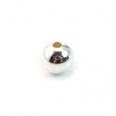 Perle boule en argent 925 8mm x 2pcs