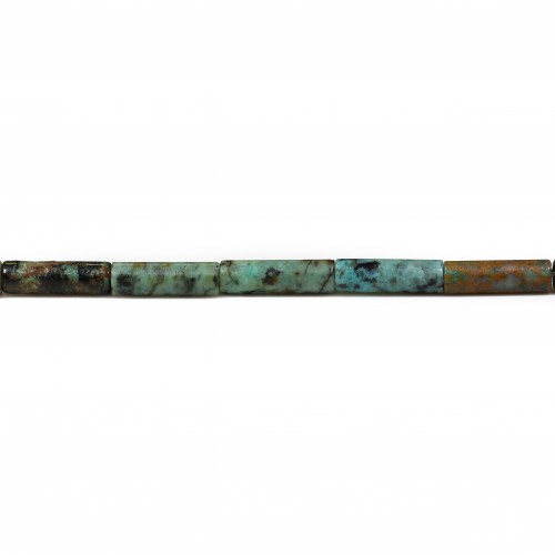 Turquoise africaine tube 4x13mm x 40cm