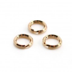 Gold Filled Spring Rings 7.2mm x 5pcs