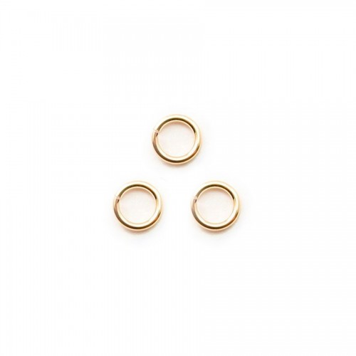Offener Ring Gold Filled 0.64x4mm x 10pcs