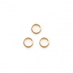 Offener Ring Gold Filled 0.64x4mm x 10pcs
