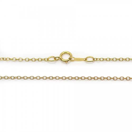 1.7mm Gold Filled Collar Cadena 40cm x 1pc