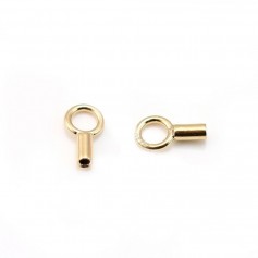 Gold Filled 1.0mm Wire End x 2pcs