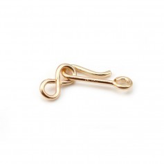 Gold Filled Hook And Eye Clasp 14mm x 1pc