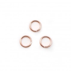 Offene Ringe in Gold Filled Rosé 0.76x5mm x 10pcs