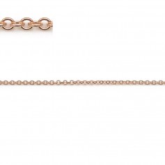 Oval chain Rose Gold Filled 1.2mm x 50cm