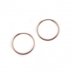 Gold Filled Hoops to decorate, 1.25 * 12mm x 2pcs