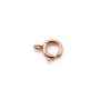 14k rose gold filled spring clasp 5.5mm x 1pc