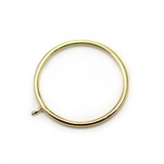 Stacking Ring w/Peg Gold Filled , peg 0.6mm x 1pc