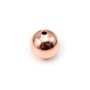  ball by "flash" Gold pink on brass 1.5x6mm x 10pcs