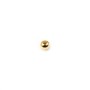  ball by "flash" Gold on brass 1.2x3mm x 20pcs