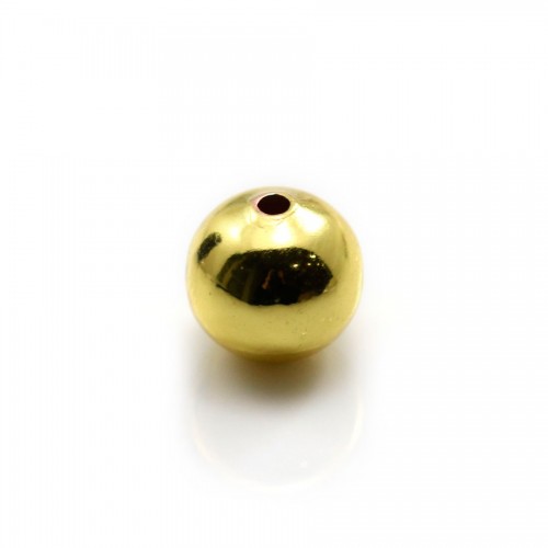  ball by "flash" Gold on brass 1.7x10mm x 2pc