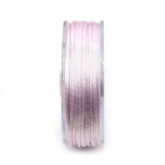 Cordón cola de rata rosa 1,5mm x 25m